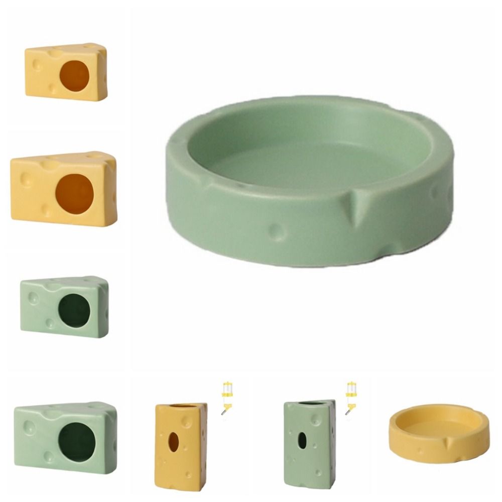 Aquarium Fish Hideout - Durable Creative Hamster Hideout Cheese Shape