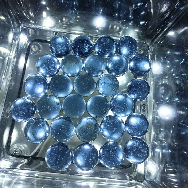 Aquarium Fish Farm - Glass Marble 14/16/17mm Colored Glass Beads