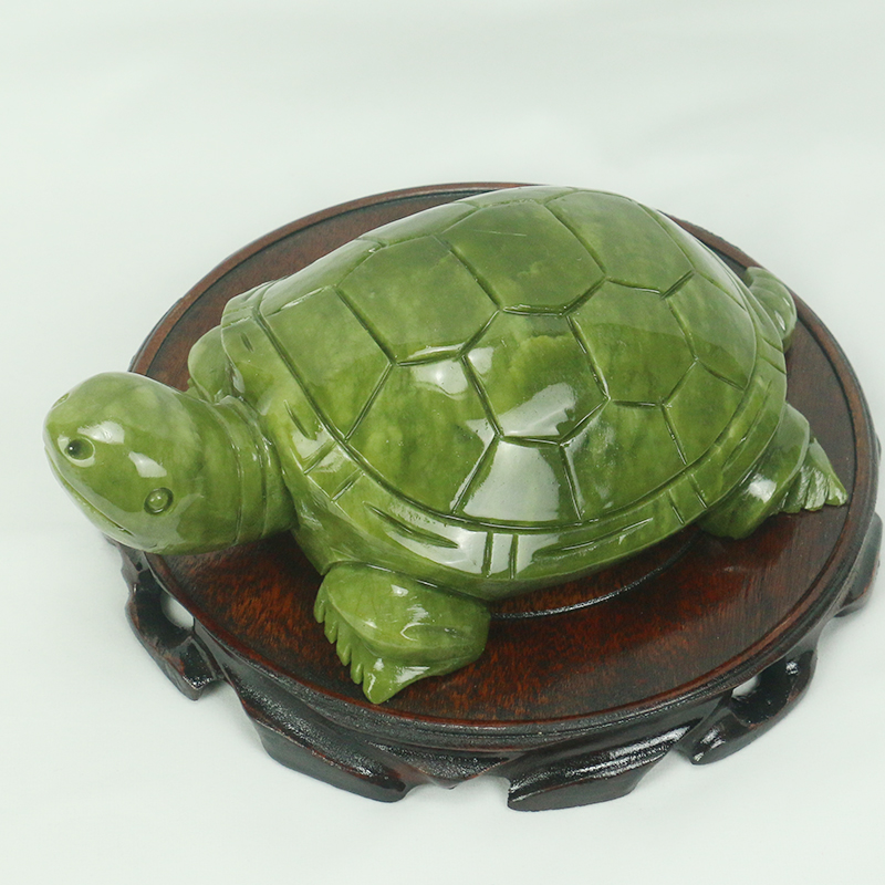 Natural Jade/turtle Sculpture/ - đánh giá và giá Aquarium Fish Only