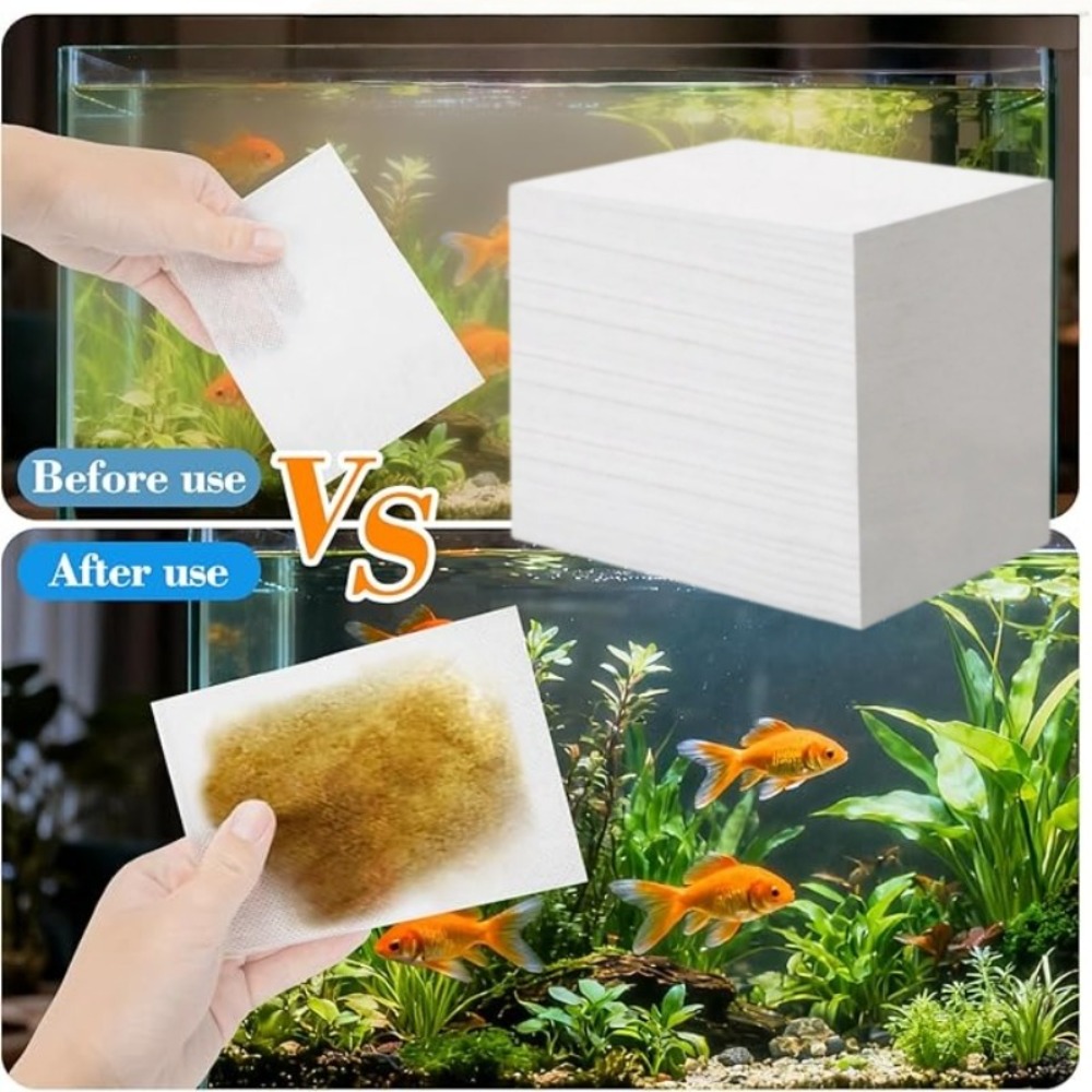 50pcs Fish Tank Absorbing Impu - đánh giá và giá Aquarium Fish Yellow