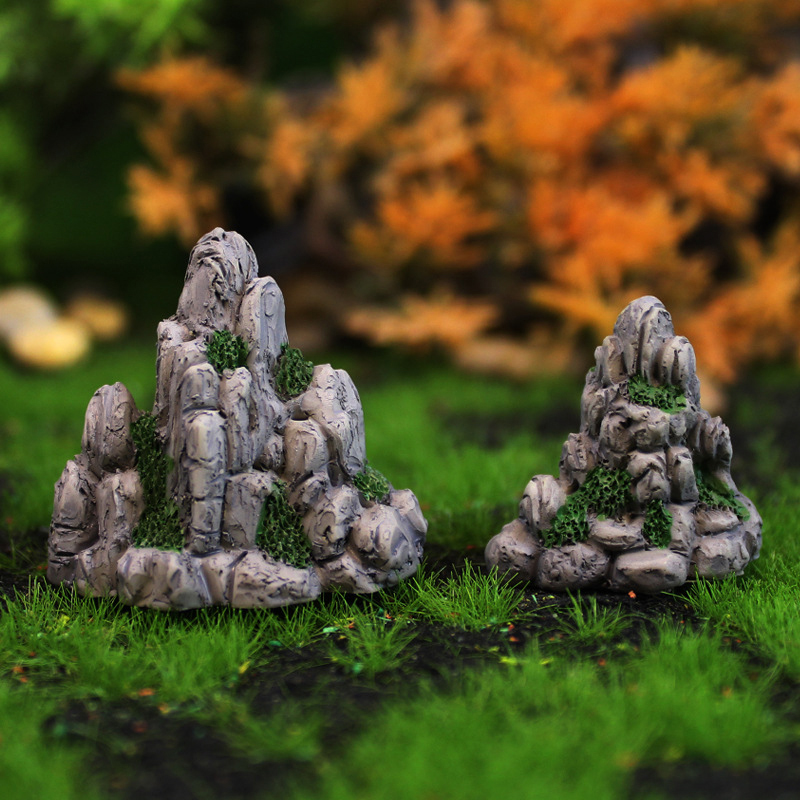 1pc Mountain Miniature Fake St - đánh giá và giá Aquarium Decoration Rock
