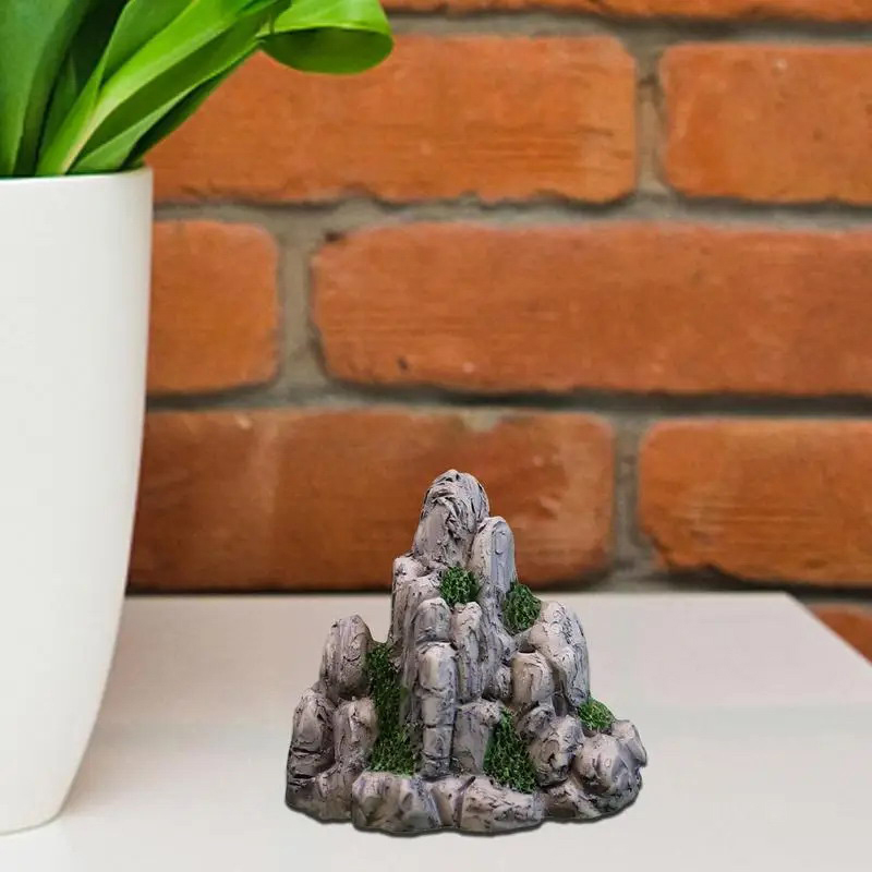 1pc Mountain Miniature Fake St - đánh giá và giá Aquarium Decoration Rock