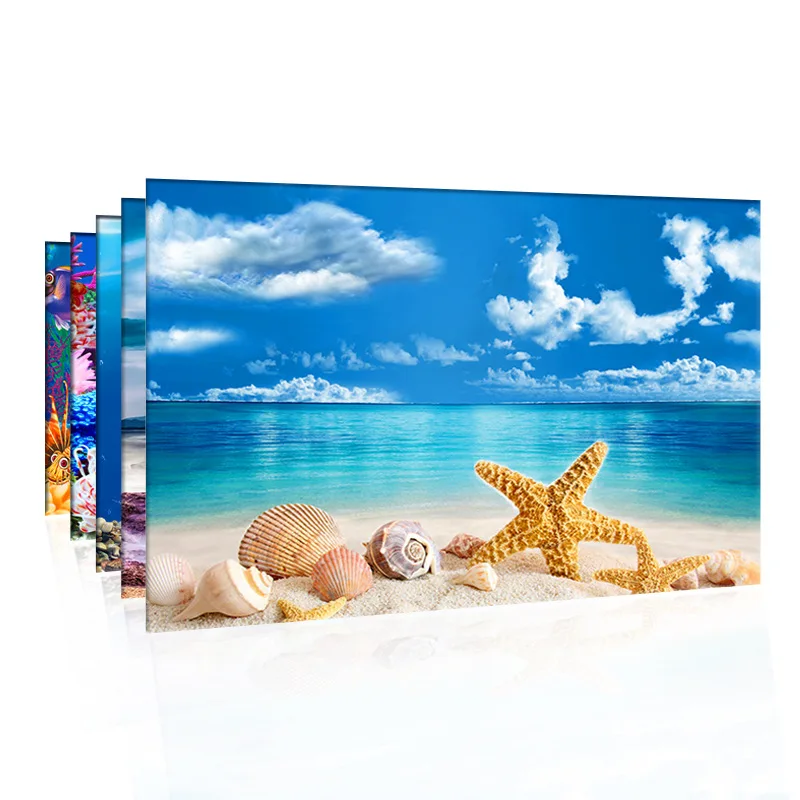 Nền Cho Bể Cá 3d Dán Poster Cá - đánh giá và giá Aquarium Fish Only