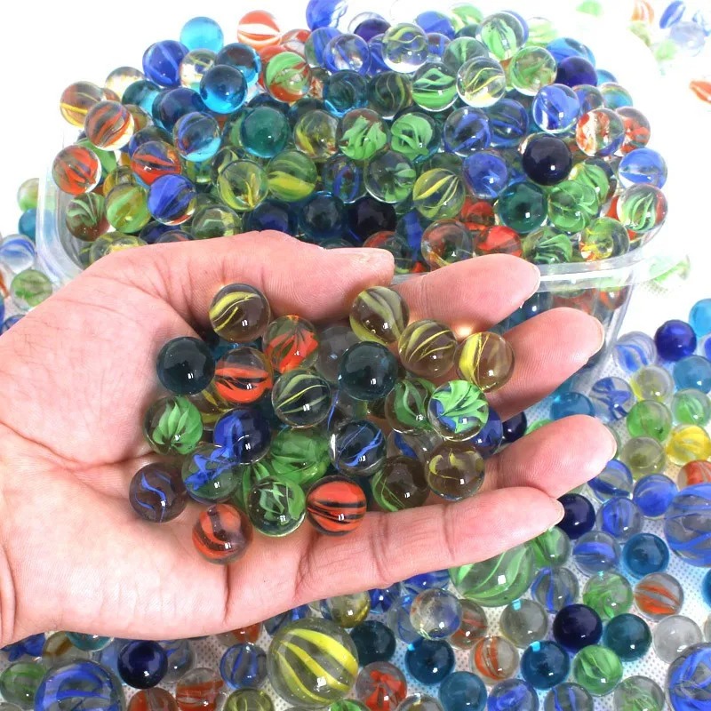 50Pcs 14mm Colorful Glass Marb - đánh giá và giá Aquarium Fish Farm