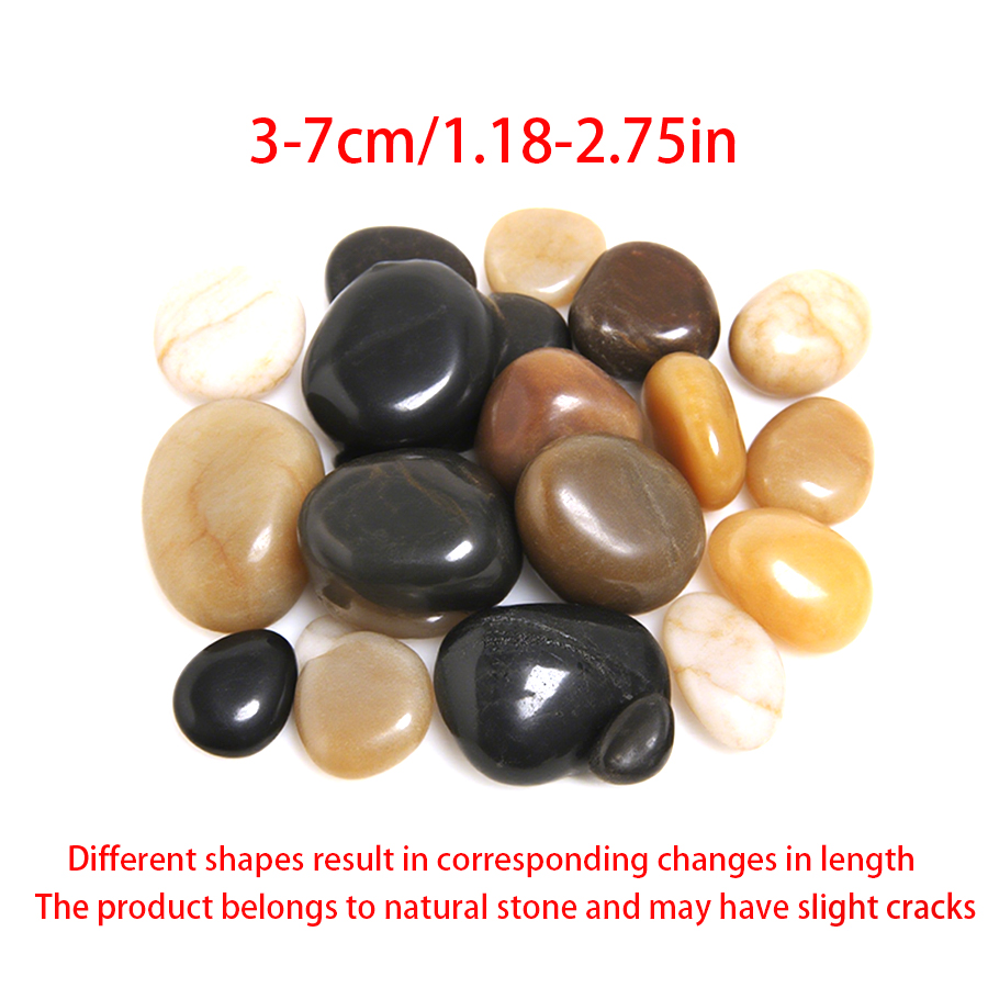 300-700g Smooth River Pebbles, - đánh giá và giá Aquarium Decoration Rock