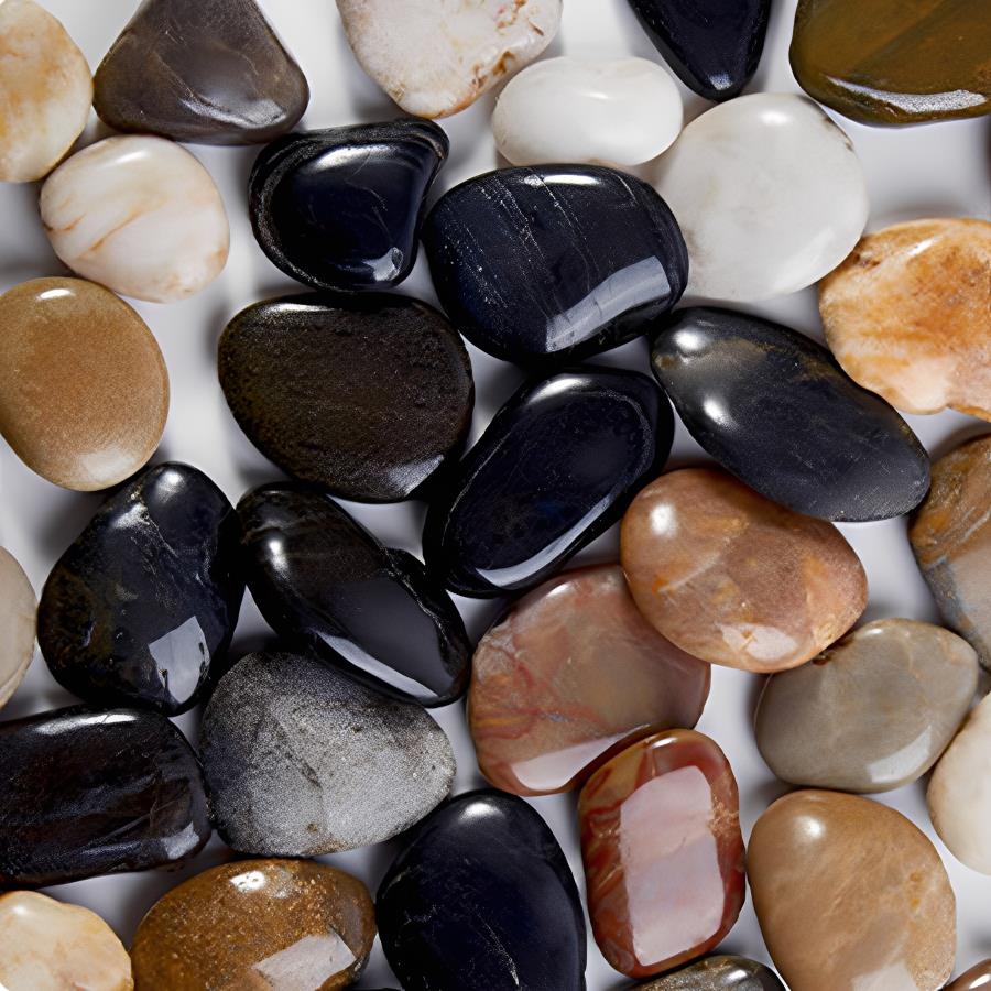 300-700g Smooth River Pebbles, - đánh giá và giá Aquarium Decoration Rock