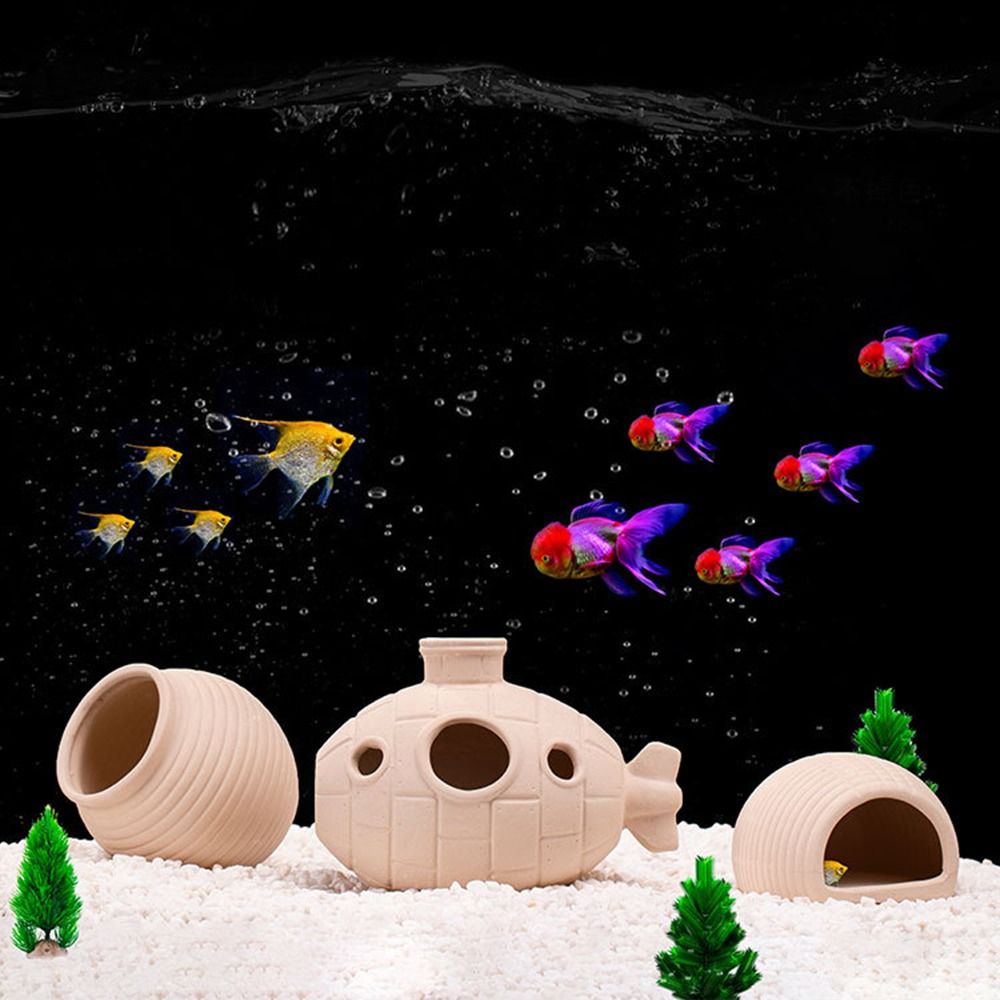 Ceramic Aquarium Shrimp Hideaw - đánh giá và giá Aquarium Fish Hideout