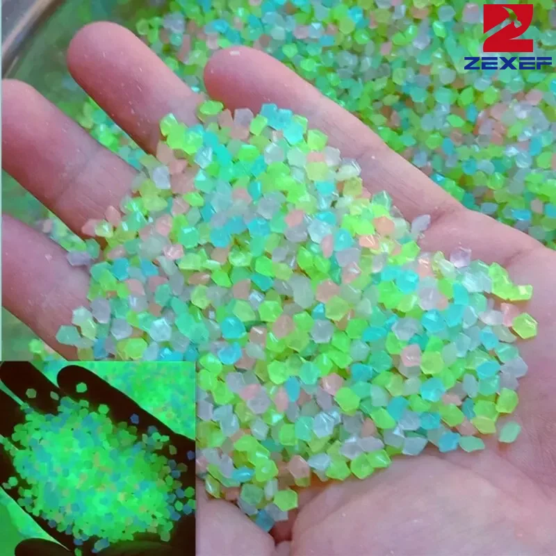 1000pcs 3-5mm Luminous Sand Gl - đánh giá và giá Aquarium Decoration Rock