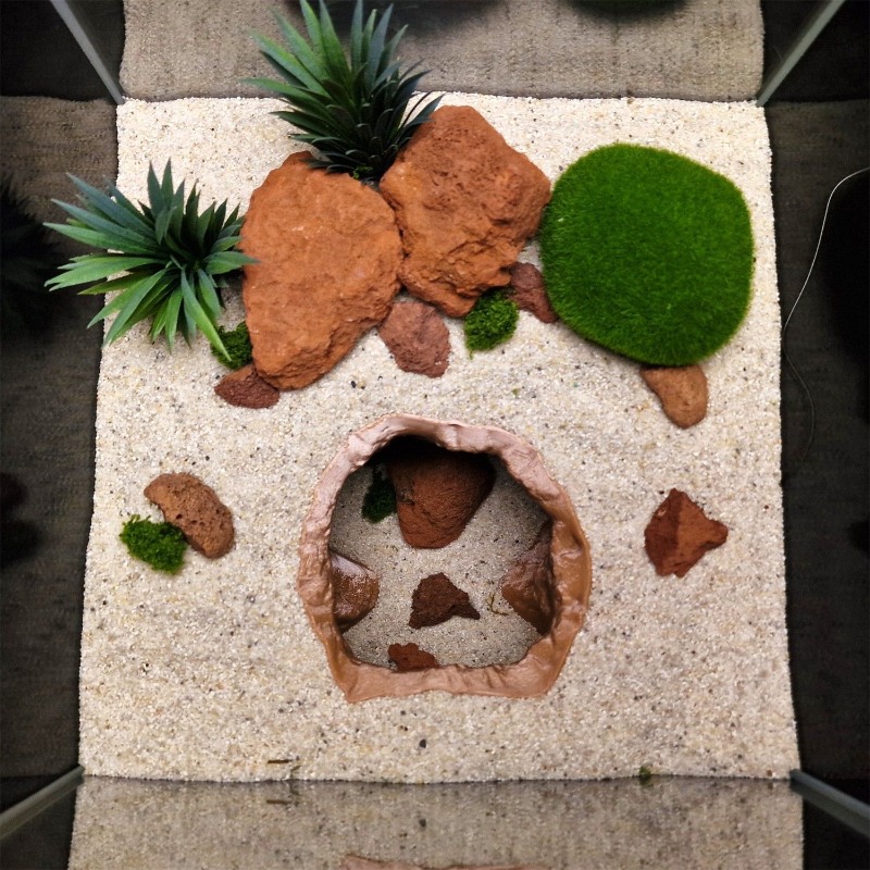 Sinkhole Cave Aquarium Ornamen - đánh giá và giá Aquarium Fish Hideout