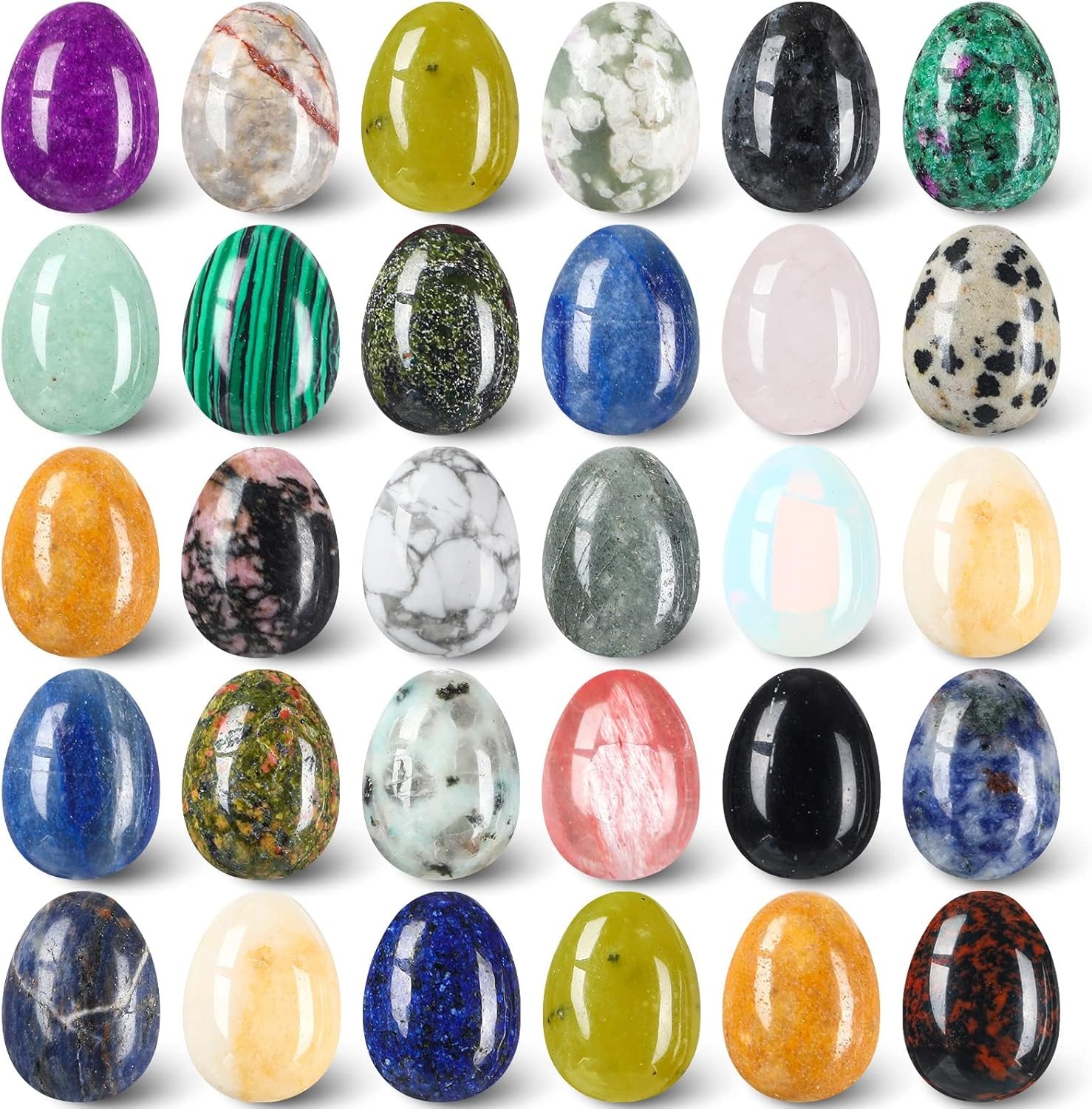 8  pcs natural crystal beads,  - đánh giá và giá Aquarium Fish Only