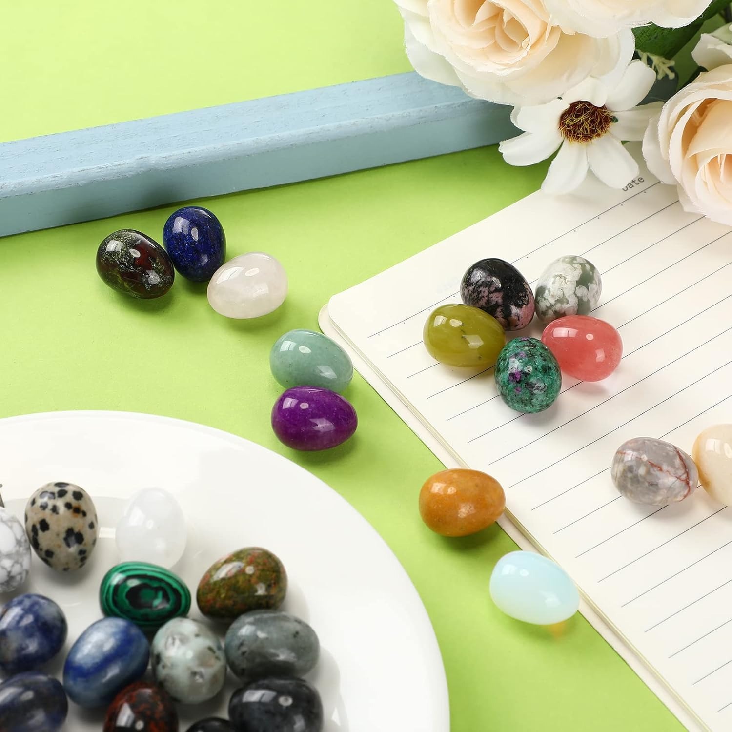 8  pcs natural crystal beads,  - đánh giá và giá Aquarium Fish Only