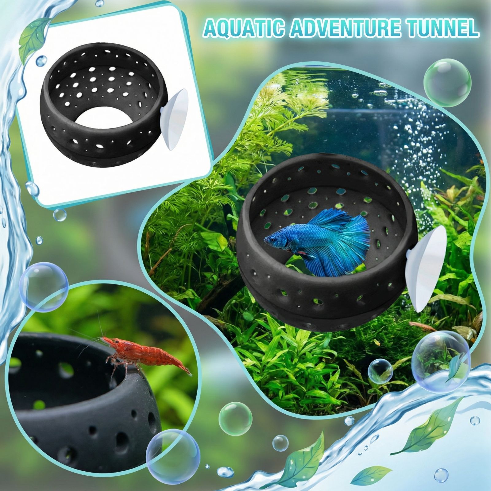 Betta Bulb Hide Tunnel Aquariu - đánh giá và giá Aquarium Fish Hideout
