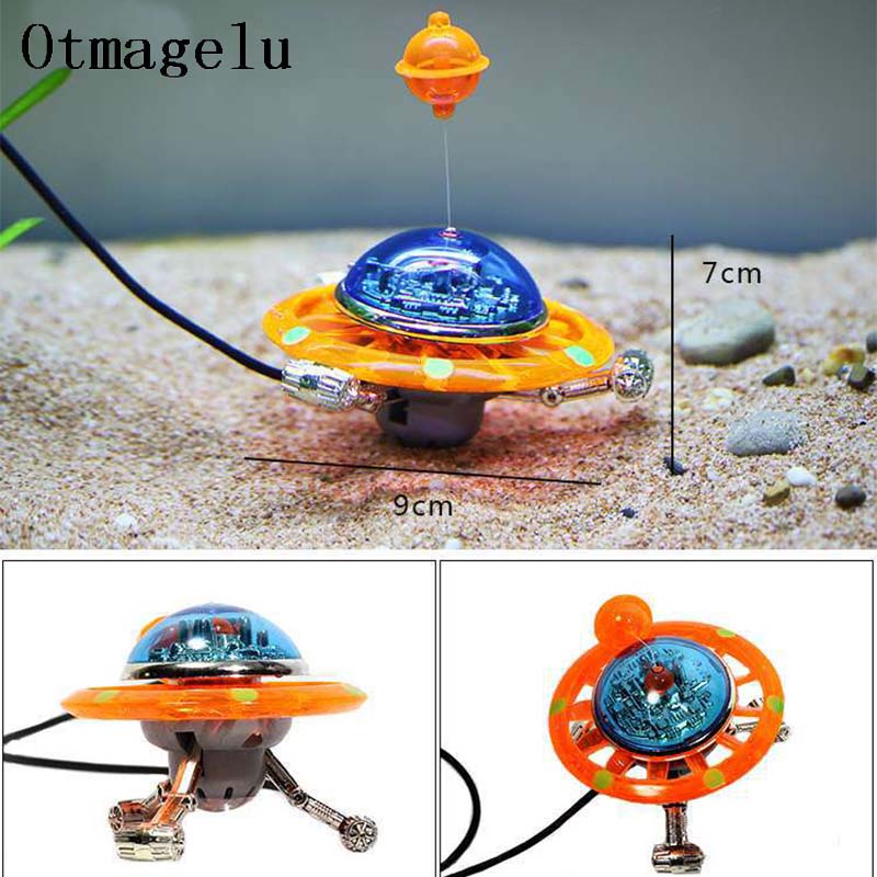 Suspended UFO Aquarium Statue  - đánh giá và giá Aquarium Fish Of The World
