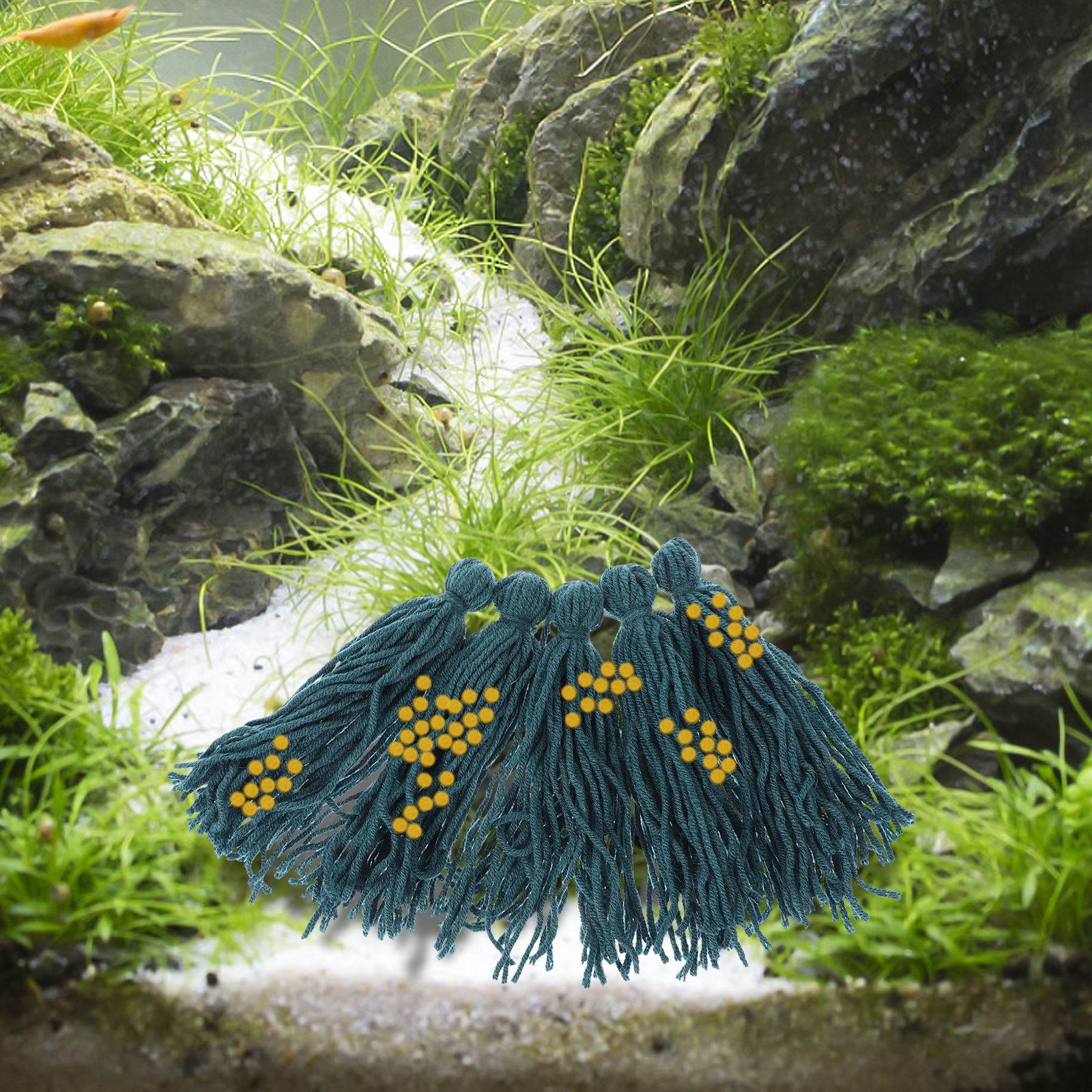 5Pcs Hatchery Spawning Mop Spa - đánh giá và giá Aquarium Fish Hideout