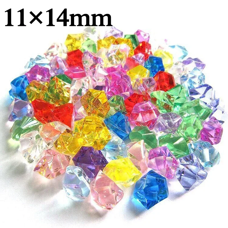 200pcs Acrylic Gem Stone Color - đánh giá và giá Aquarium Decoration Rock