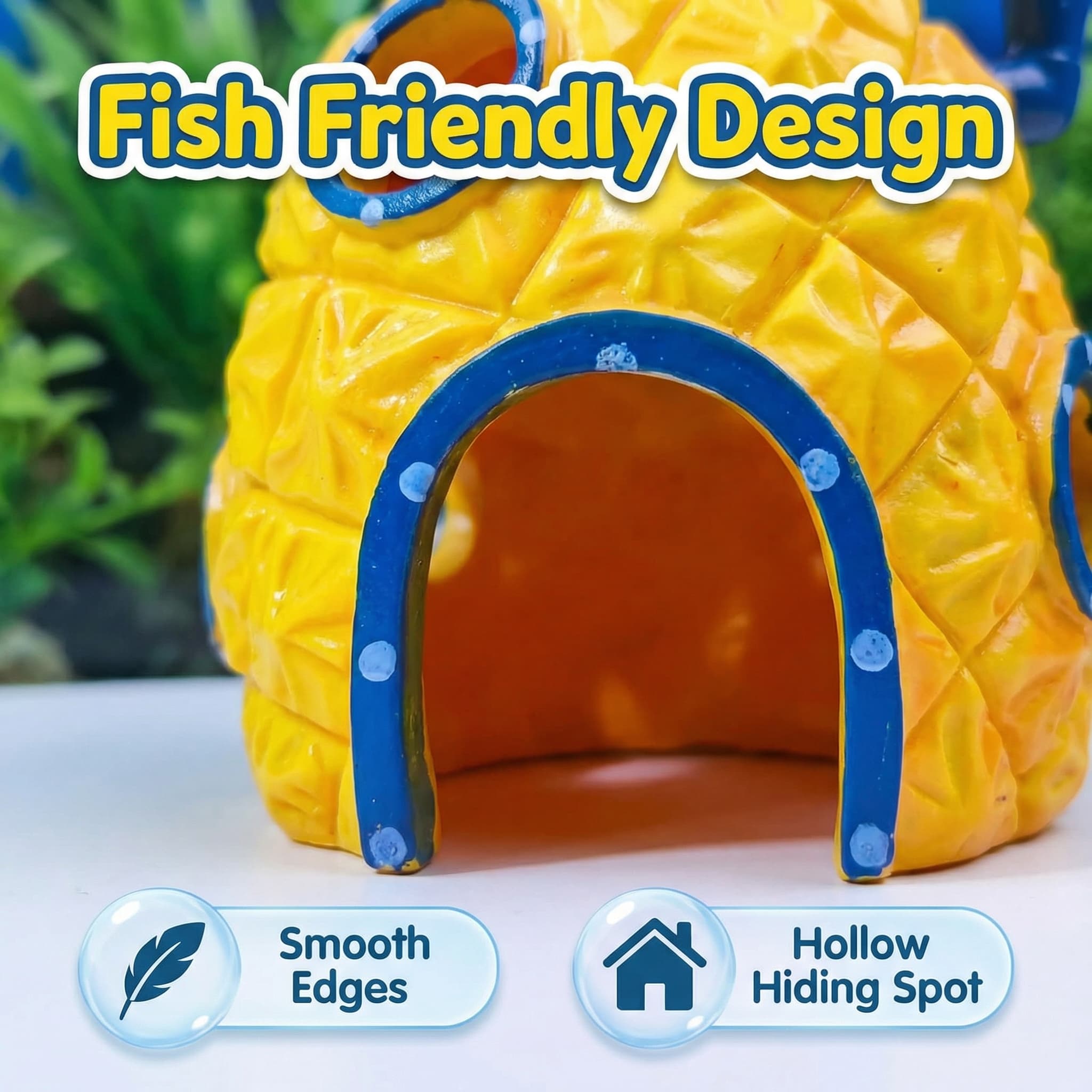 Pineapple House Aquarium Decor - đánh giá và giá Aquarium Fish Hideout